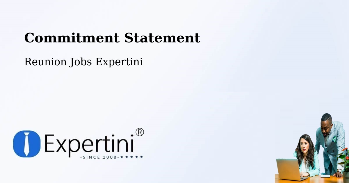 Corporate Commitment – Commune Bègue - Reunion Jobs Expertini